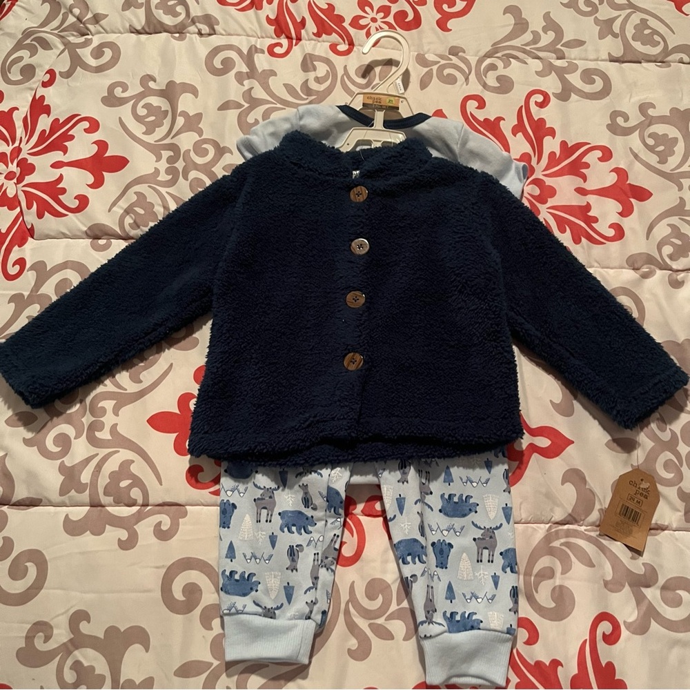 Chick Pea 24M 3-Piece Set NWT